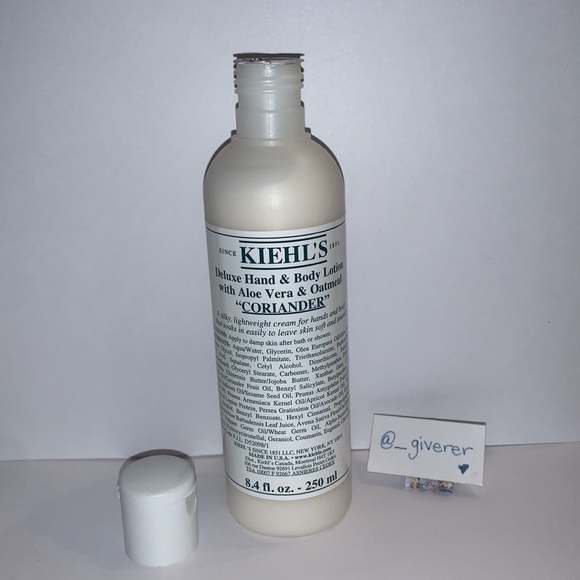 Kiehl's Bath & Body Kiehls Coriander Deluxe Hand Body Lotion Poshmark